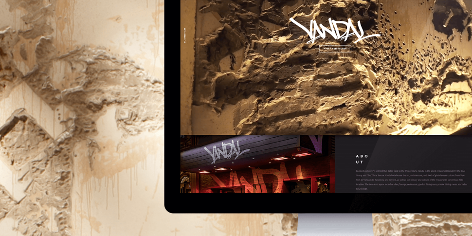 Vandal New York Website Launch