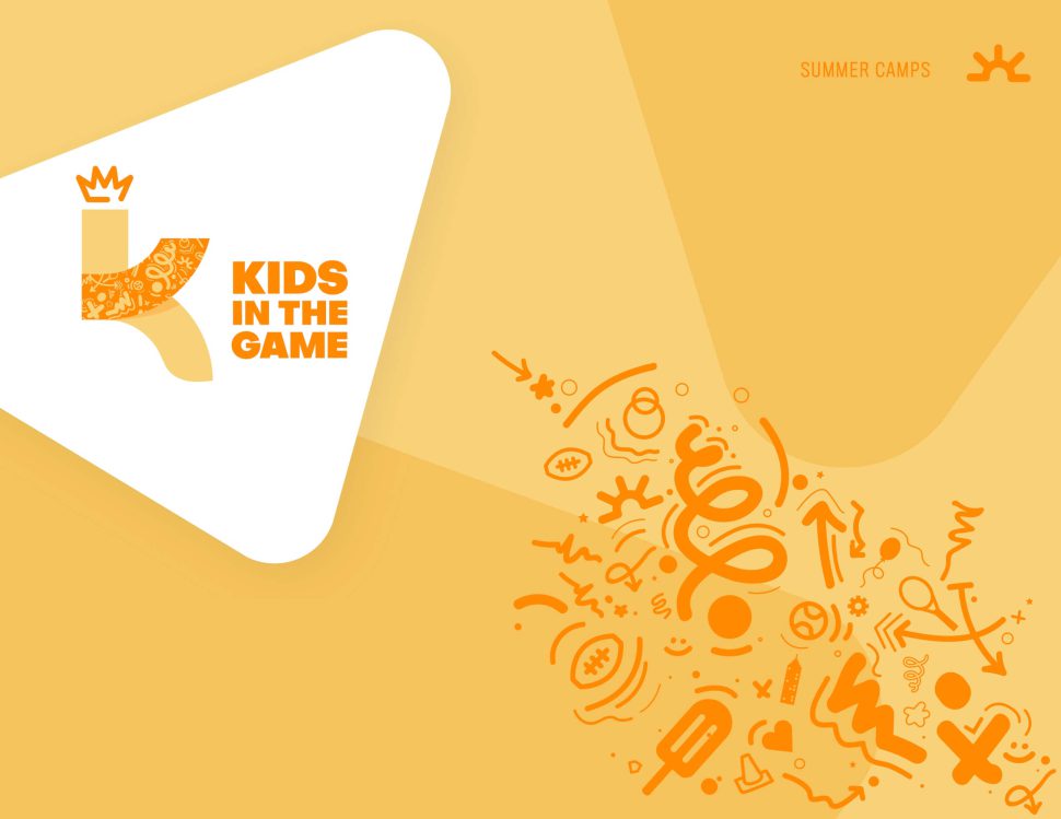 Kids In the game sub brand designs