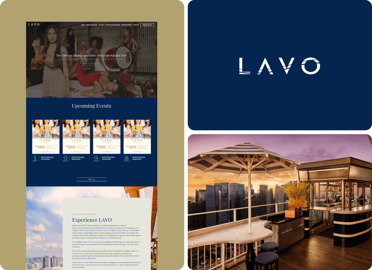 Lavo Website Design