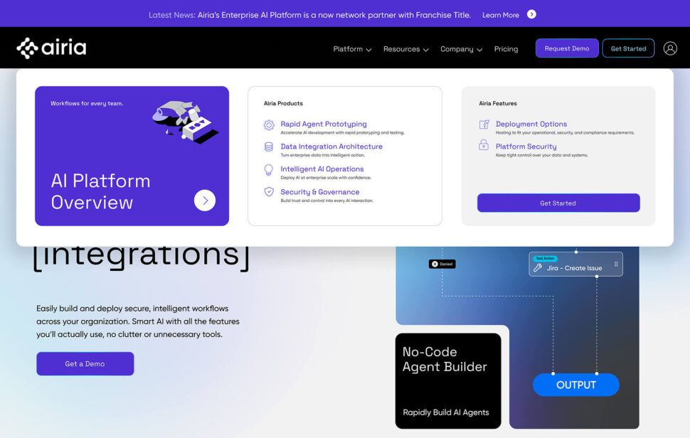 mega navigation design