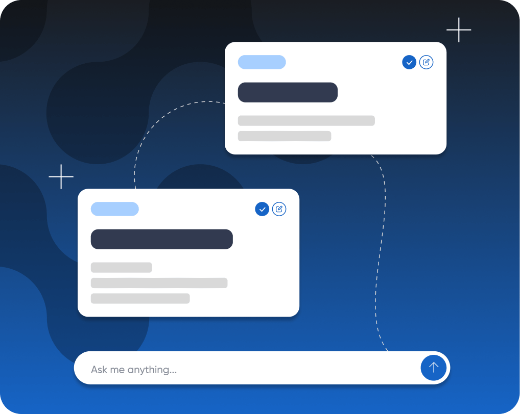 AI workflow interface