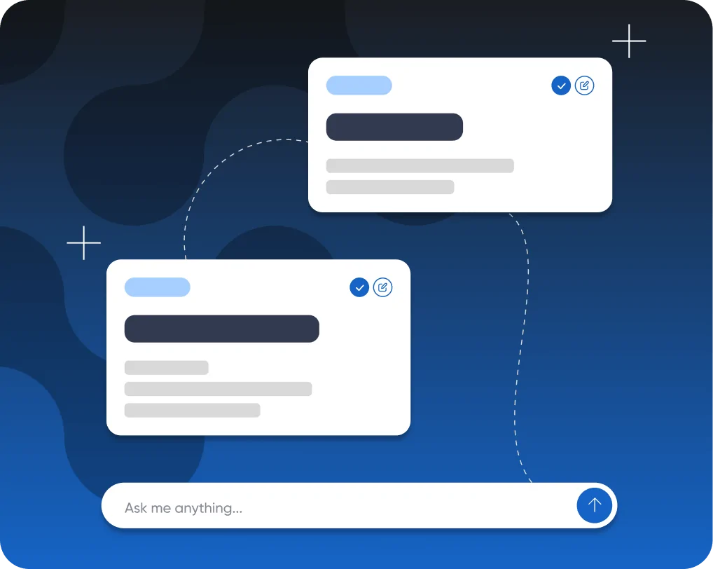 AI workflow interface