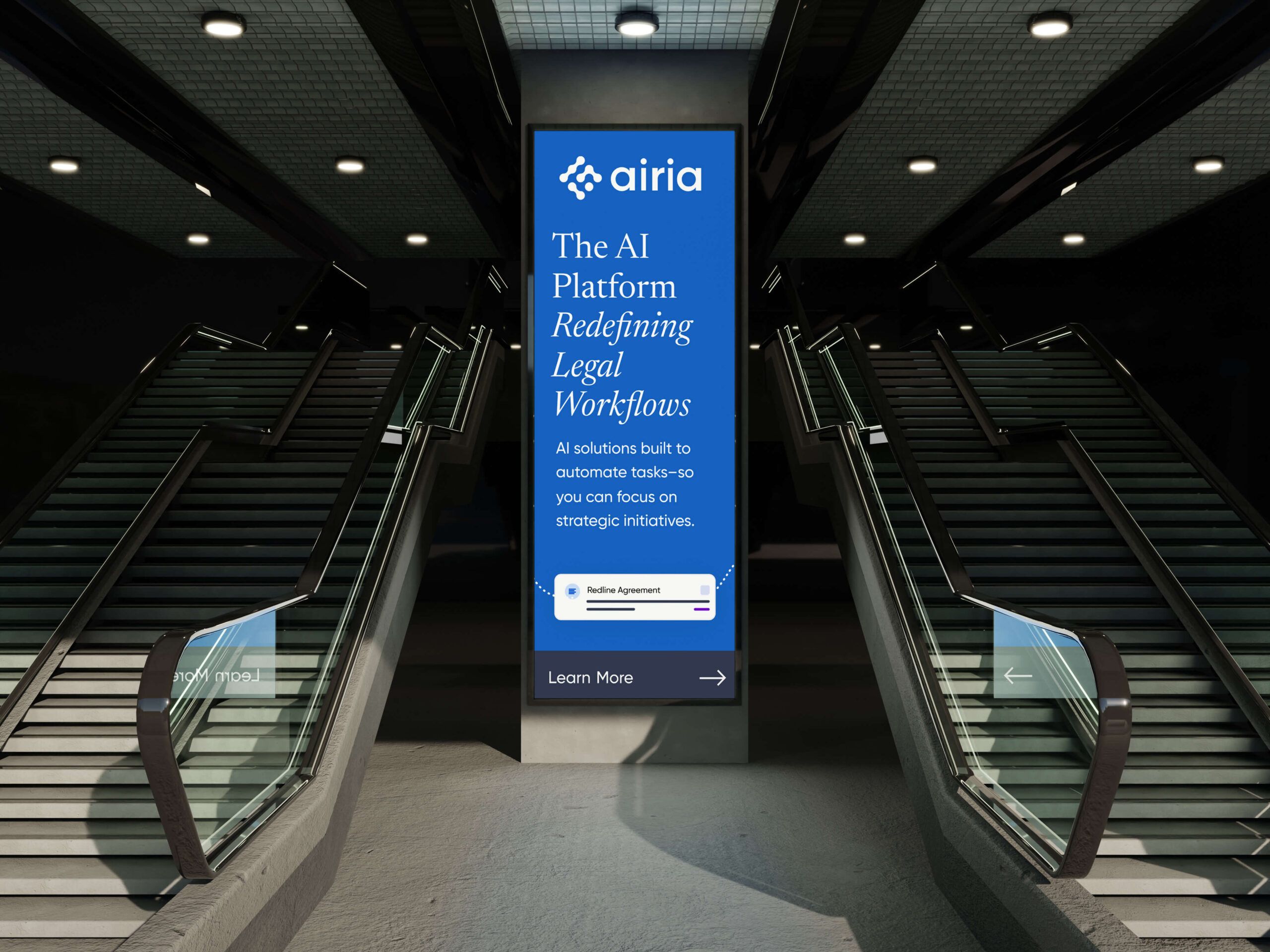 Airia legal banner design