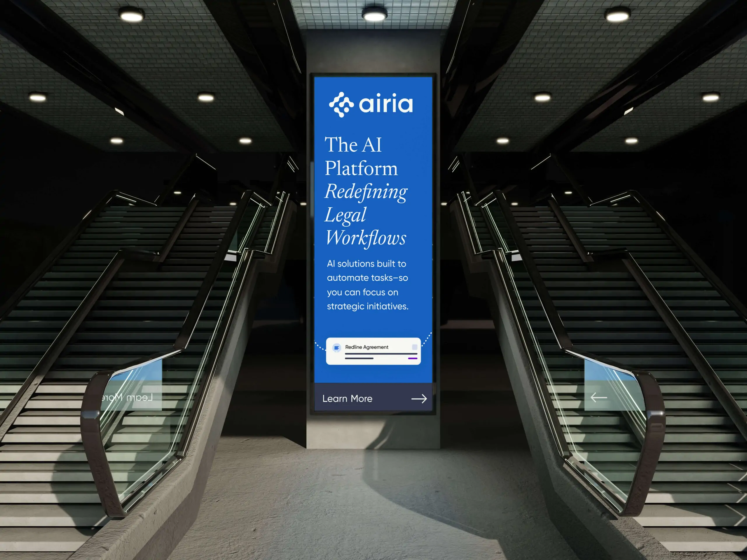 Airia legal banner design