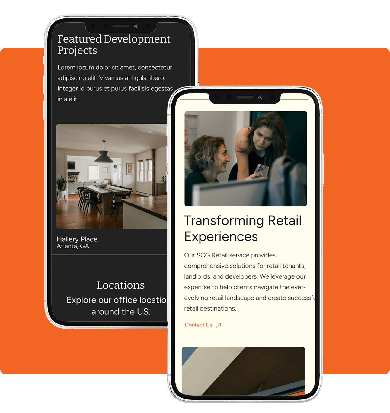 TSCG Website Mobile