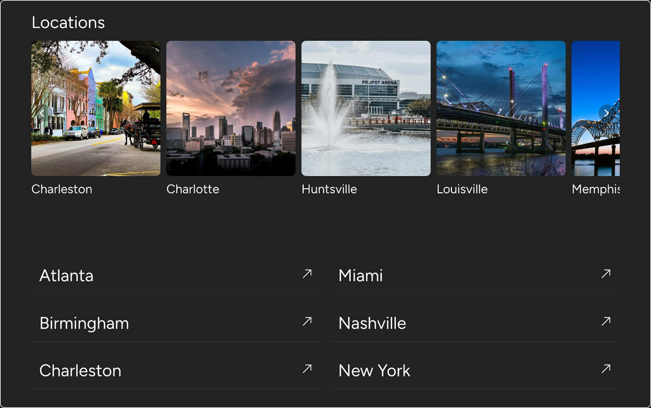 TSCG Website Interface