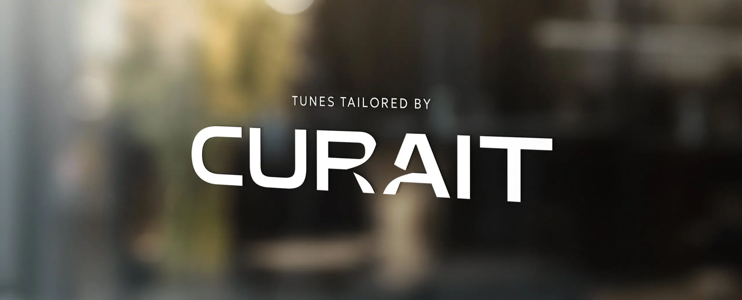 Tunes Tailored by Curait Window Signage