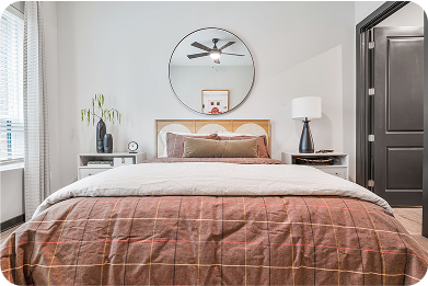 Vibe bedroom detail