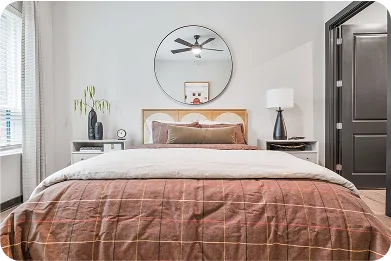 Vibe bedroom detail