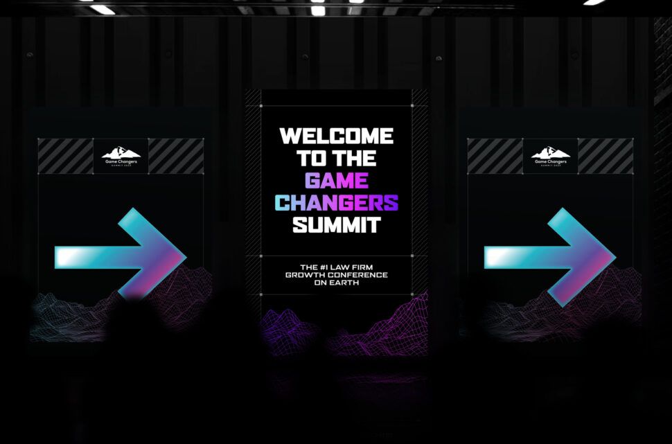 Crisp Summit Conference Signage Design