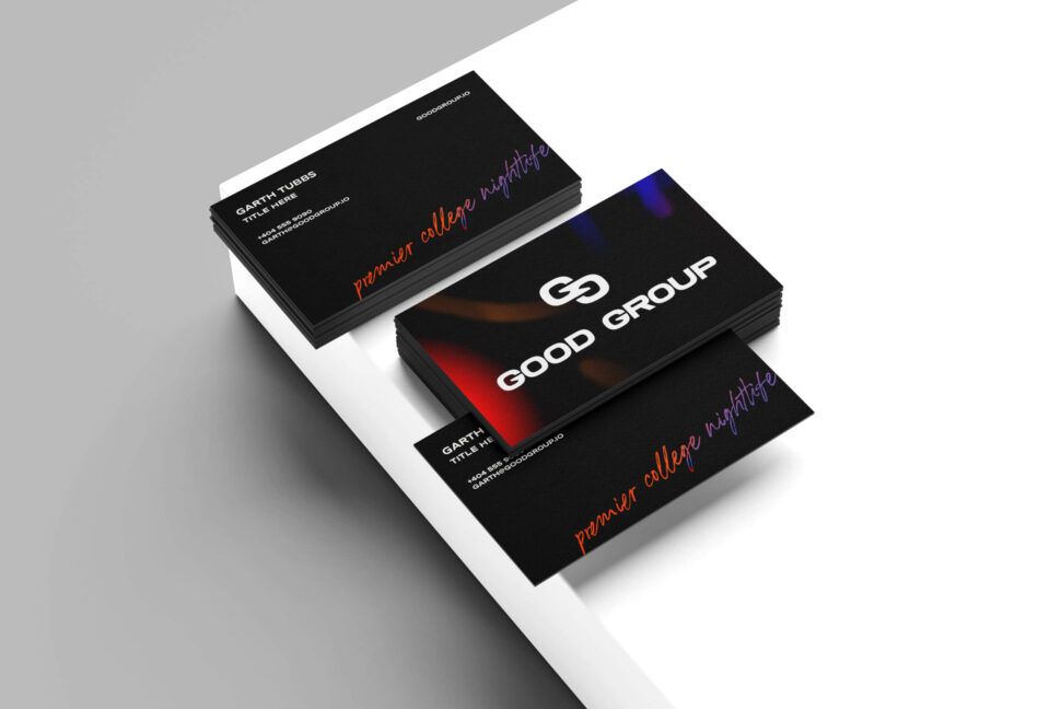 Good Group Collegiate Hospitality Business Card