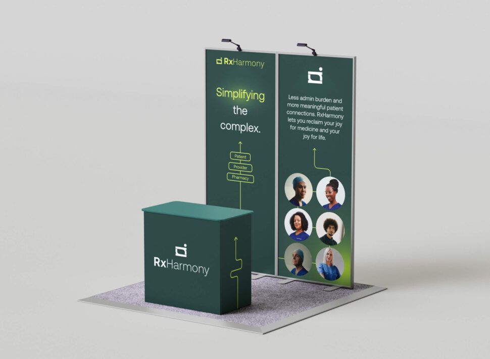 RxHarmony Medical Brand Conference Signage