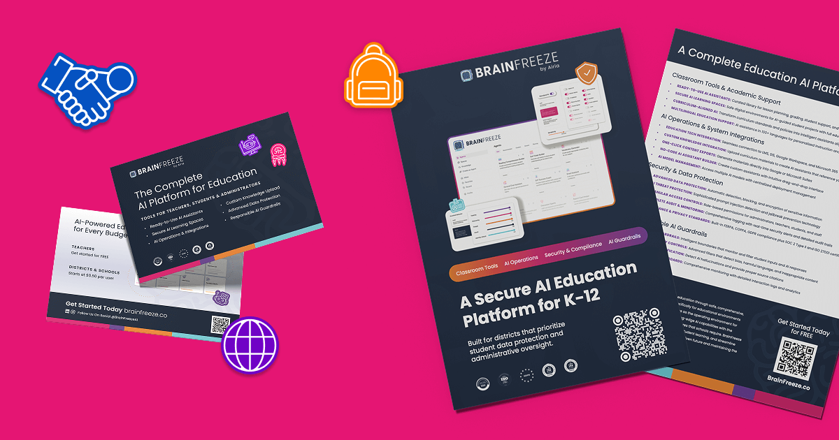 BrainFreeze Website Image