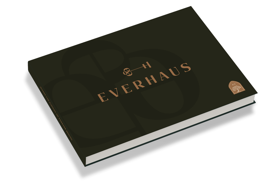 Front of Everhaus Brand Guideline book