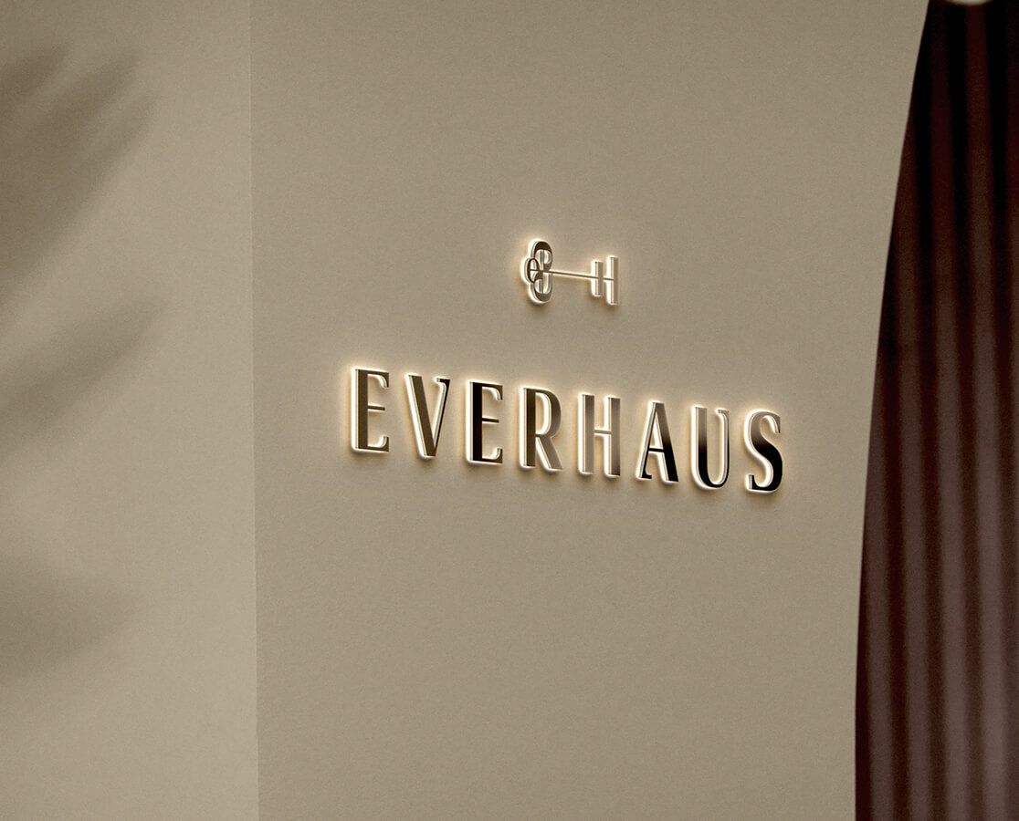 Everhaus lighted signage