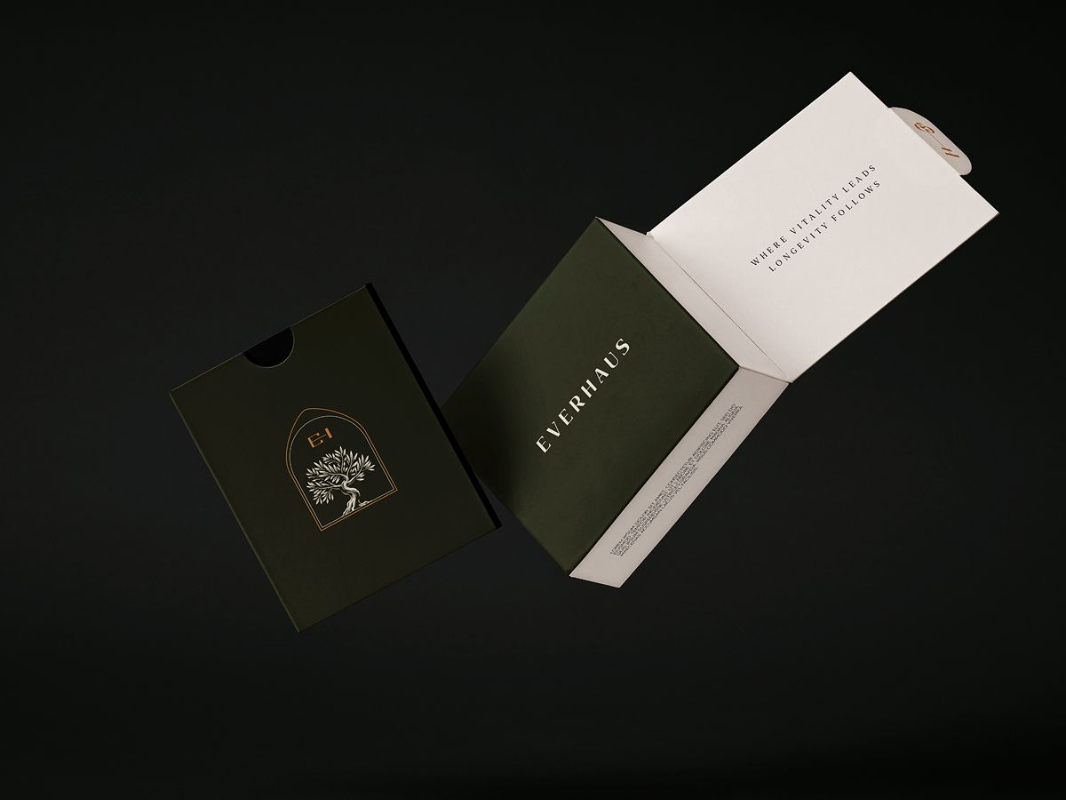 Everhaus branded card box
