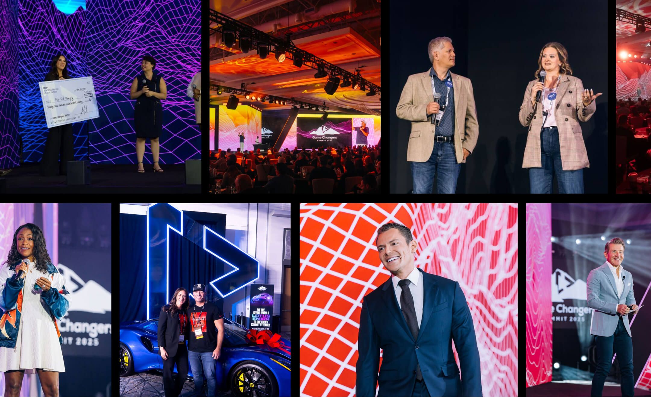 Collage of theGamer Changer Summit experience