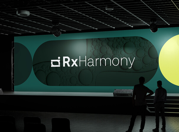 RxHarmony digital presentation at conference